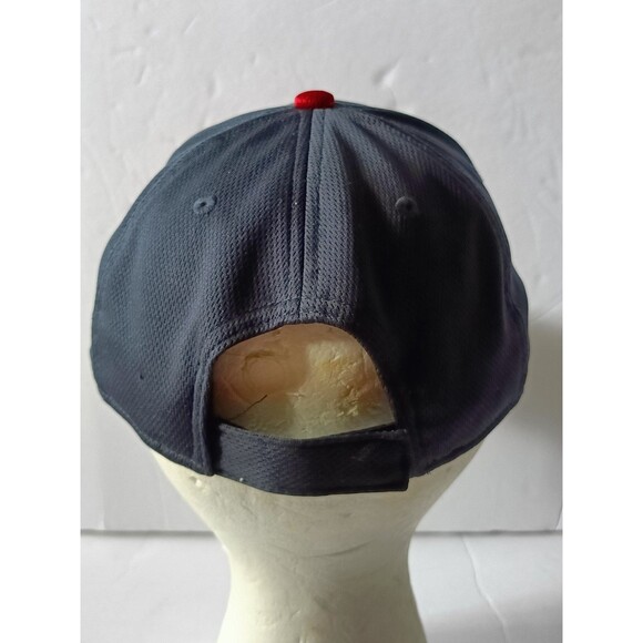 Atlanta Braves Hat Navy Blue Embroidered Strapback Cap - Picture 5 of 8